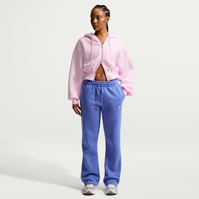 新品　ナイキ ウィメンズ ルーズ クロップド フルジップ パーカー　ストーン NIKE公式】ナイキ スポーツウェア フェニックス フリース ウィメンズ